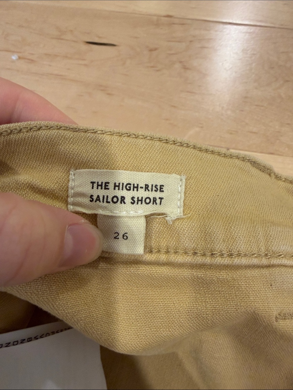 Madewell High Rise Sailor Short - Picture 3 of 3
